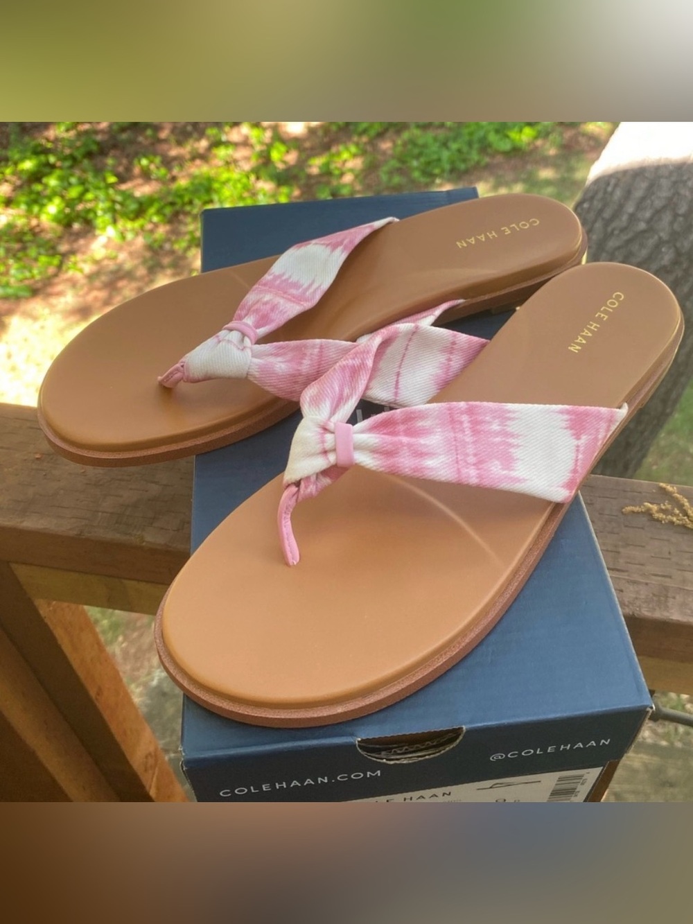 New Cole Haan Fiona Thong Slide Sandal